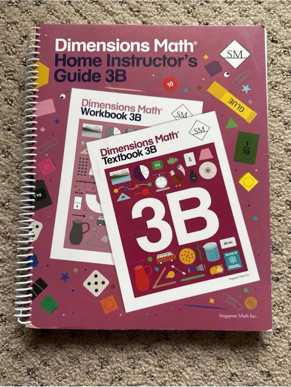 Dimensions Math Home Instructor’s Guide 3B